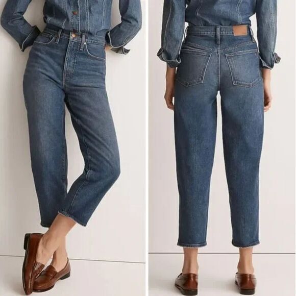 NEW Madewell Balloon‎ Jeans in Ellisboro Wash, 24 - Picture 1 of 15